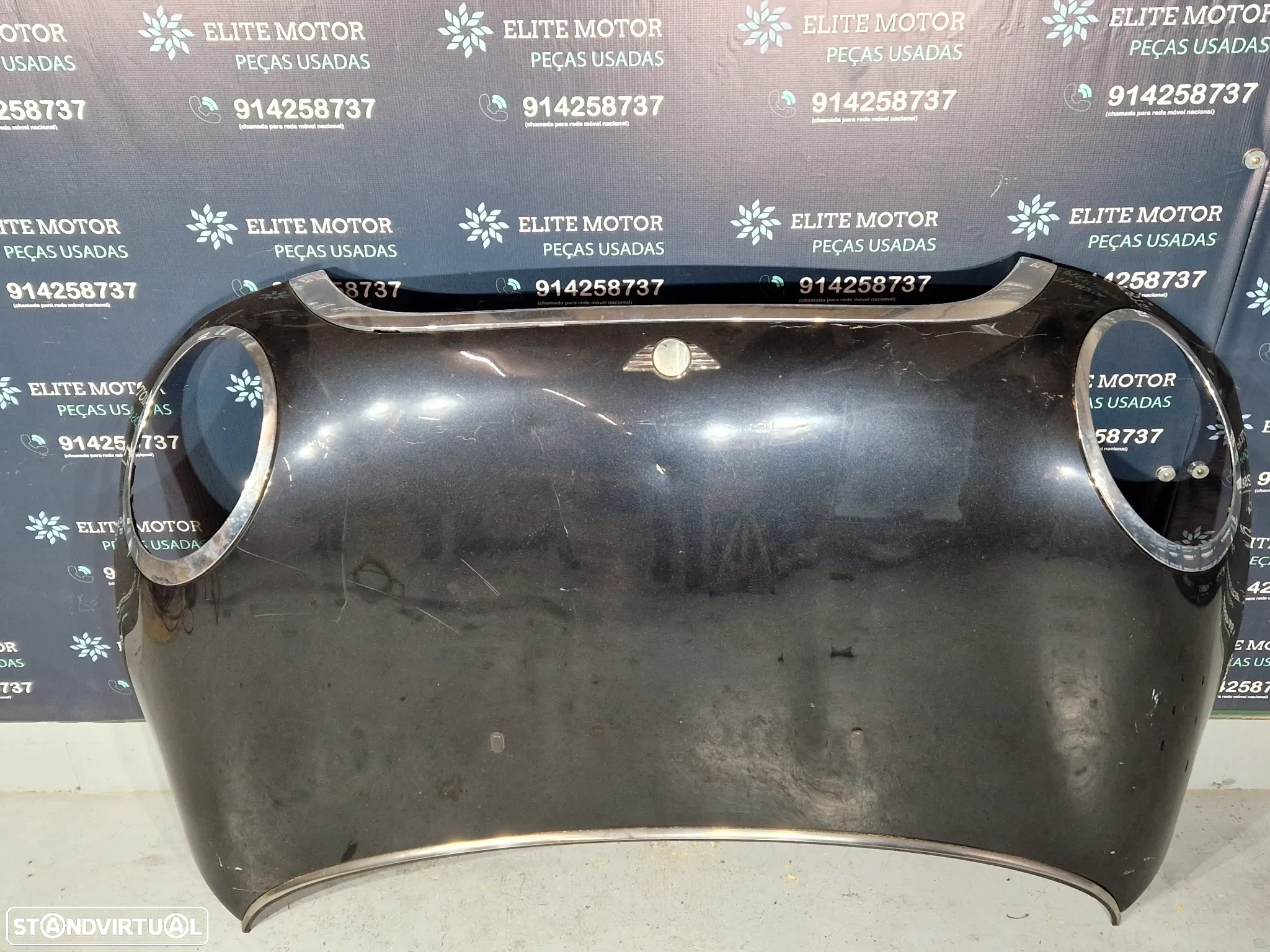 Capot usado MINI ONE COOPER R56 GASOLINA R55 R57 PRETO - 3