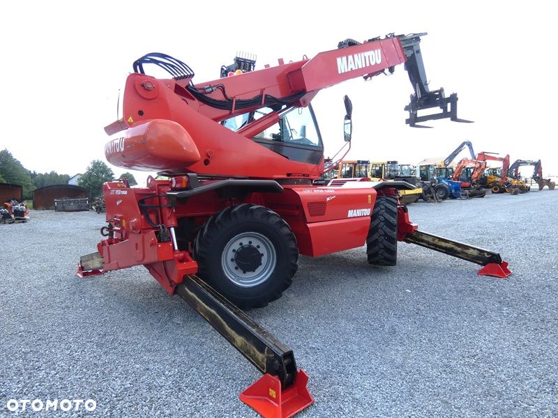 Manitou MRT2150 ROTO / Sprowadzona / Pilot , wciągarka, łyżka + widły / - 11