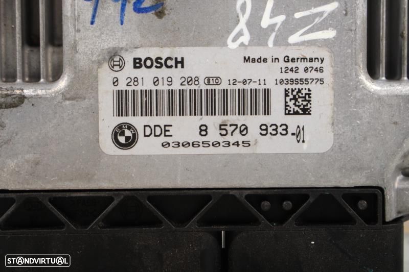 Centralina De Motor Bmw 3 (F30, F80)  8570933 / 0281019208 / 1039S5577 - 2