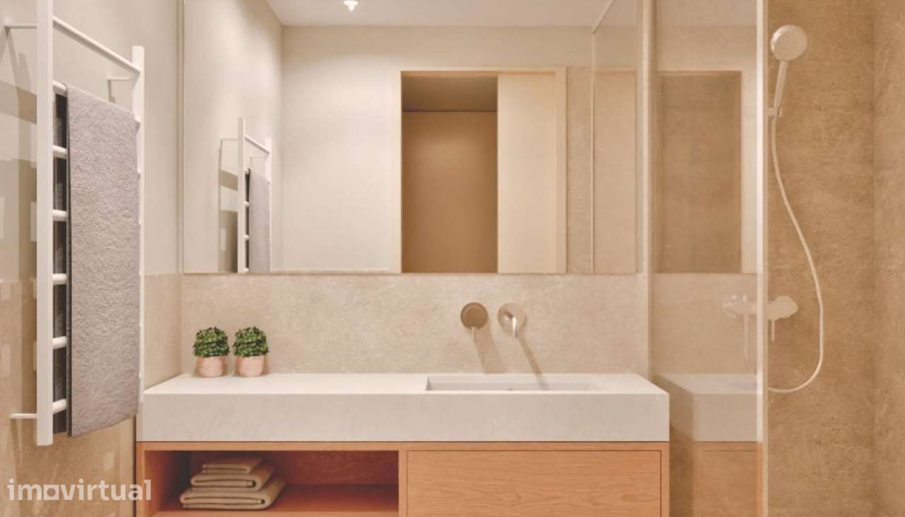 Cais de Leça: apartamento T1 à venda em Leça da Palmeira, Portugal - Grande imagem: 2/14