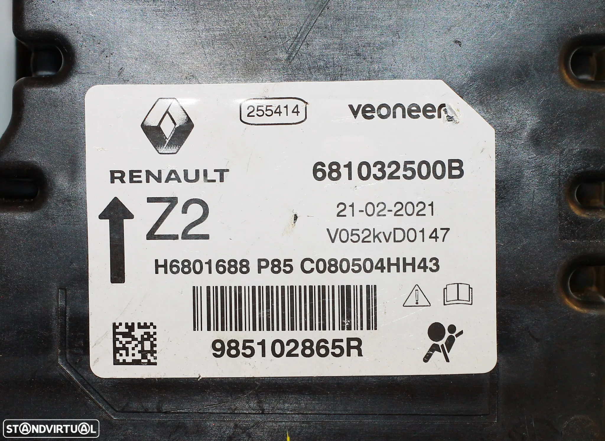 CENTRALINA DE AIRBAG DACIA SANDERO 2022 - 5