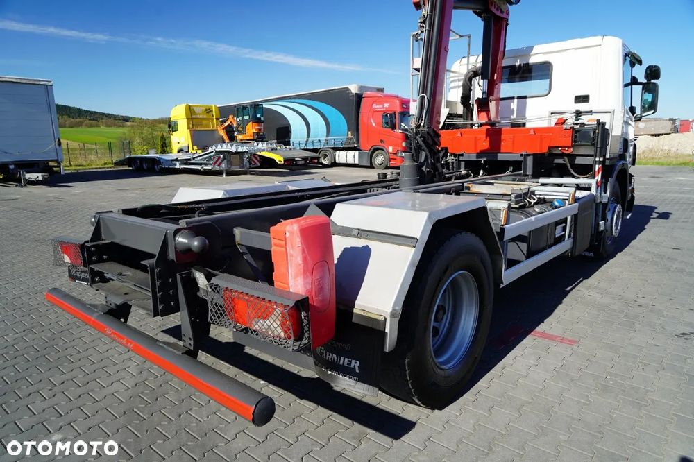 Scania P 250 / 4X2 / SIŁOWNIK DO WYWROTU /  + HDS HMF 635 K2 /  / MAX WYSÓW 7 M / STEROWANIE RADIOWE / ROTATOR /  EURO 6 - 20
