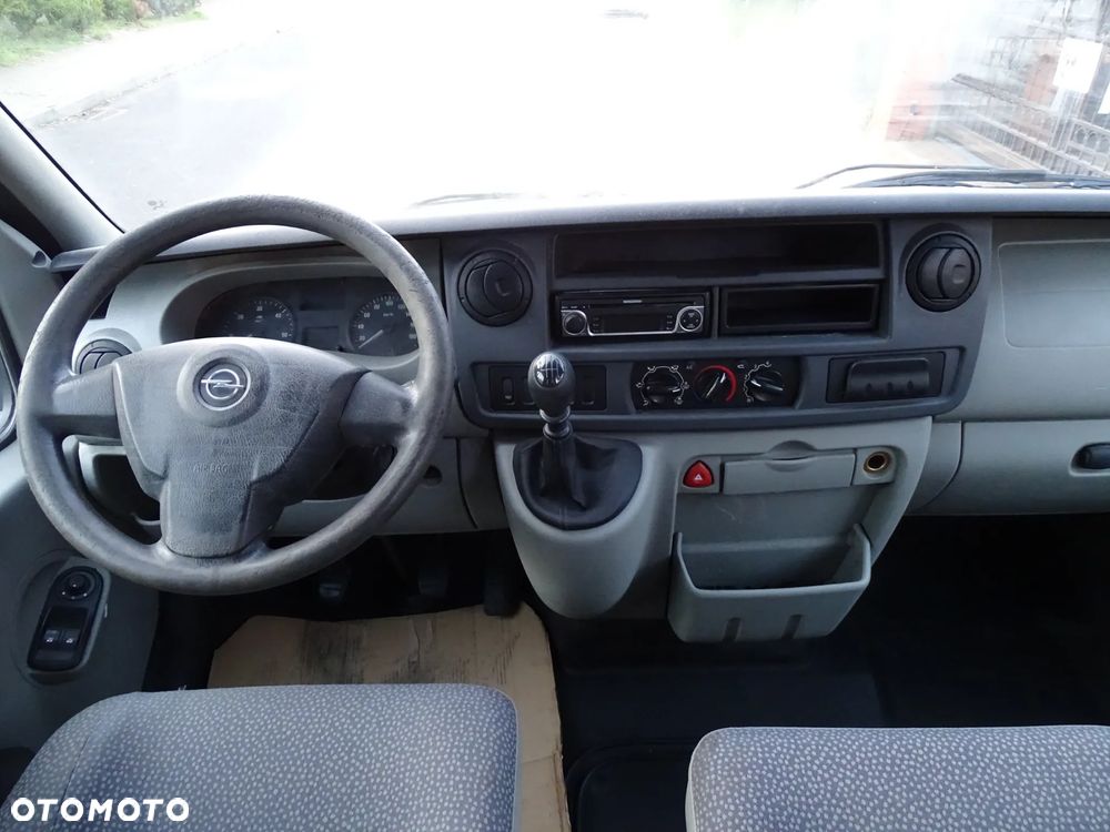 Opel MOVANO 2,5 DCI 145KM-L4 H3-MAX-JUMBO- KLIMA ,6 OSÓB - BRYGADÓWKA, - 10