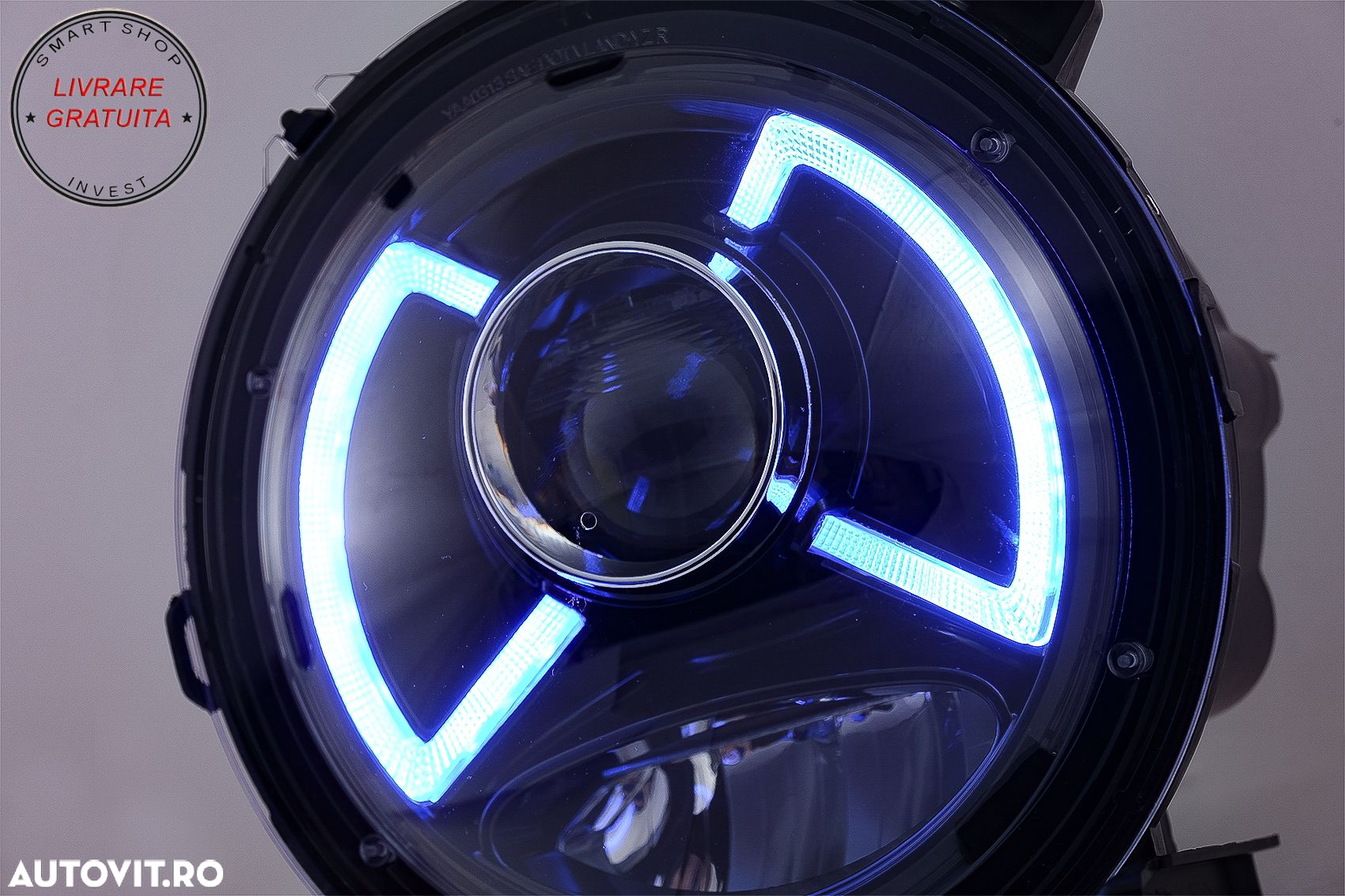 Faruri LED compatibile cu Jeep Wrangler IV JL/JLU (2018-up)- livrare gratuita - 7