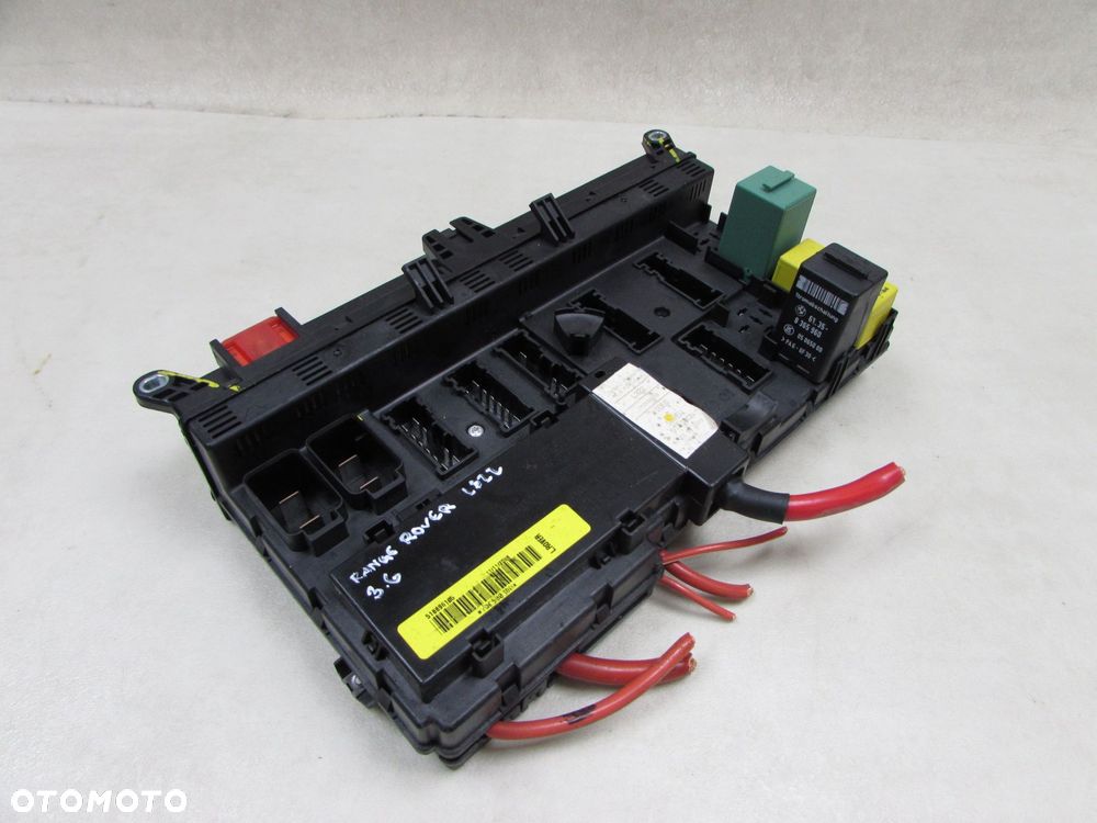 RANGE ROVER III LIFT L322 LAND ROVER 3.6 V8 06-09 SKRZYNKA BEZPIECZNIKOW YMD508820 8380407 518896105 - 2