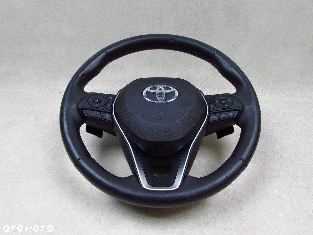 TOYOTA COROLLA XII E21 16-22 KIEROWNICA SKORA MULTIFUKCJA PODUSZKA AIRBAG - 2