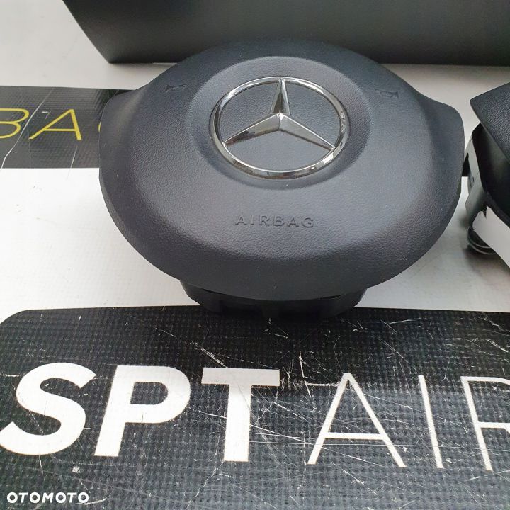 MERCEDES W246 LIFT ELEKTRYK DESKA ROZDZIELCZA KONSOLA KOKPIT PULPIT PODUSZKI AIRBAG AIR BAG PASY KIT SET - 9