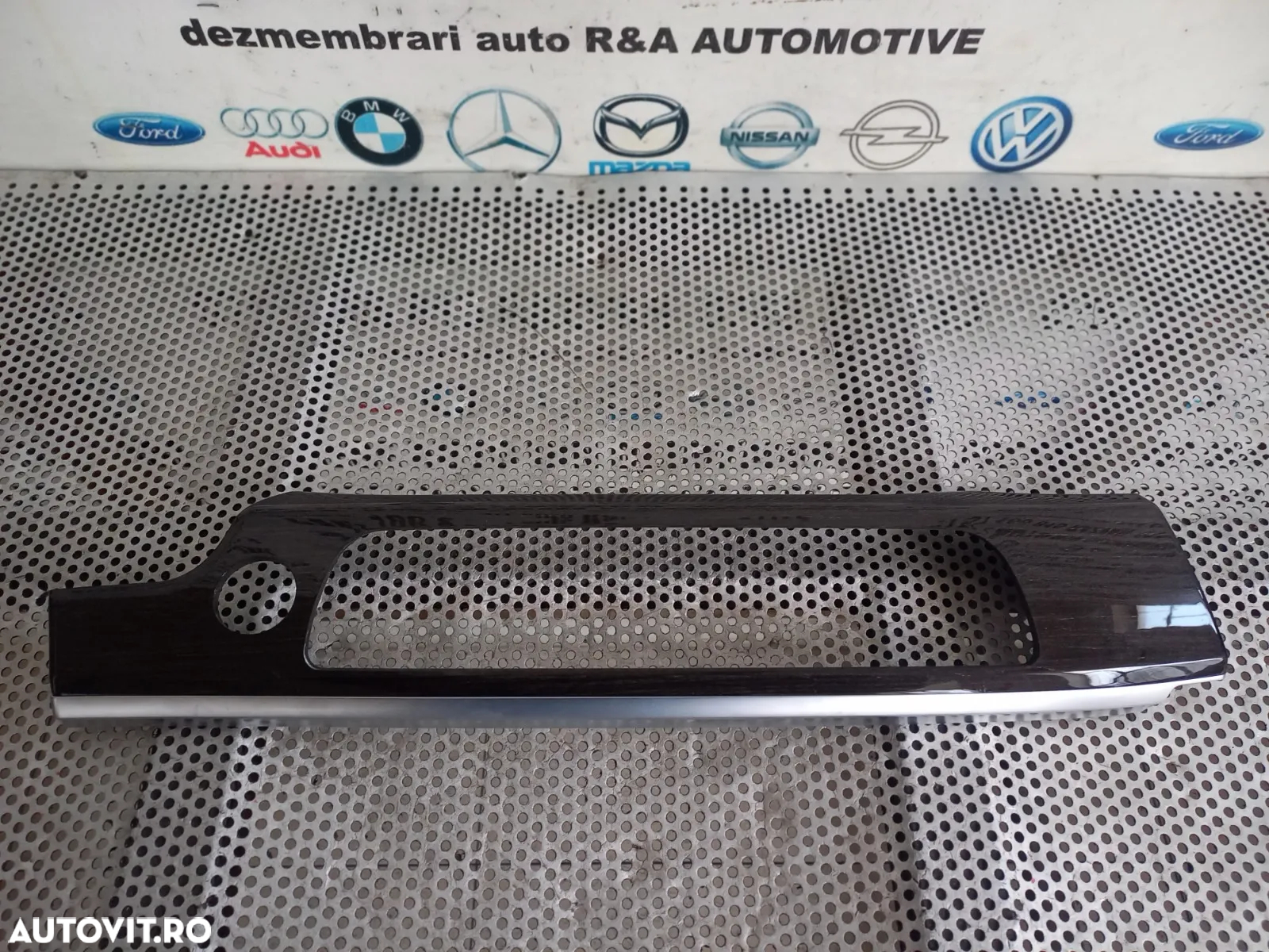 Ornament Trim Bord Lemn Mahon Bmw Seria 7 F01 F02 F03 F04 Volan Stanga Dezmembrez Bmw F01 F02 - 4