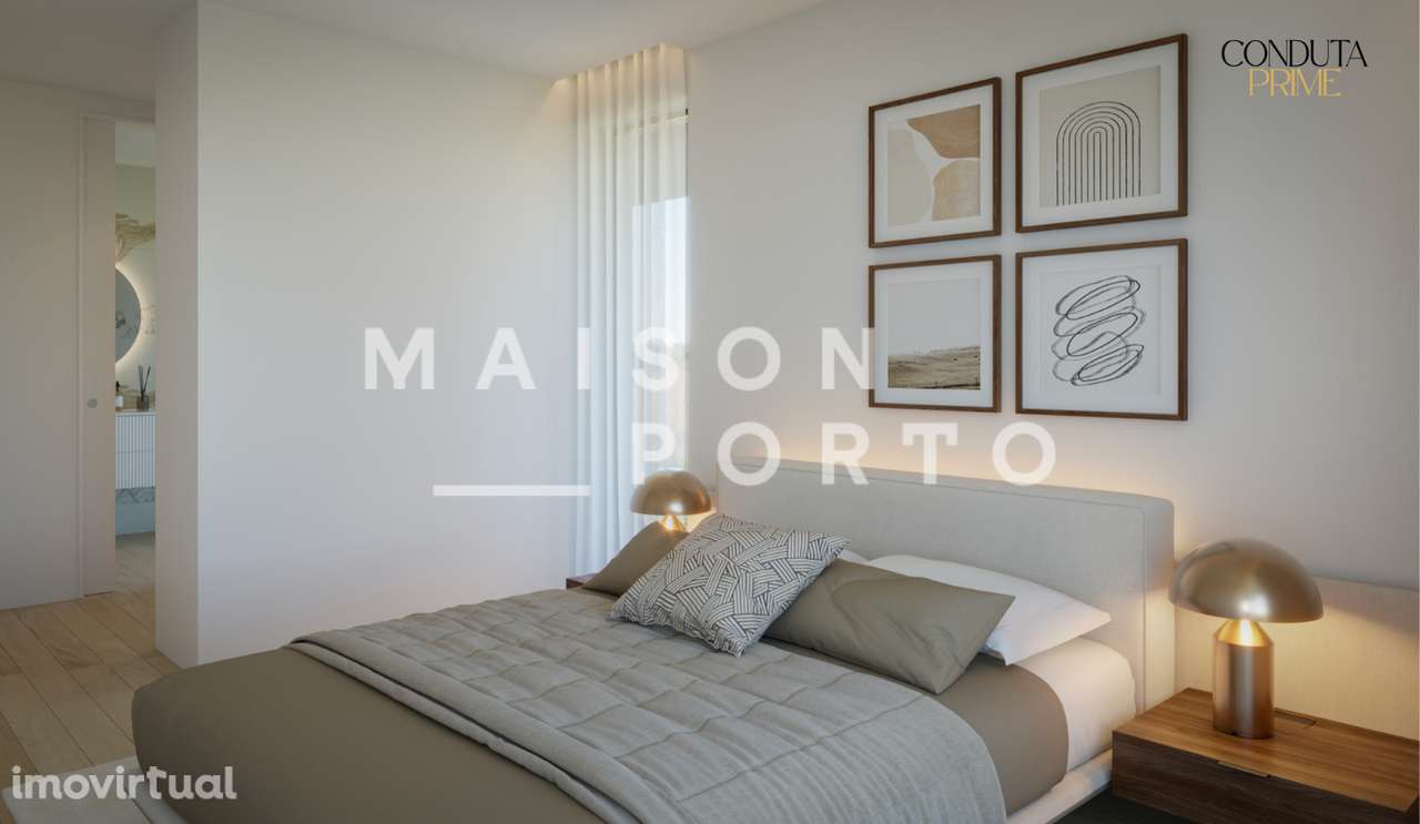 Apartamento T2 com Varanda em Condomínio Fechado na Avenida da Conduta - Grande imagem: 4/26