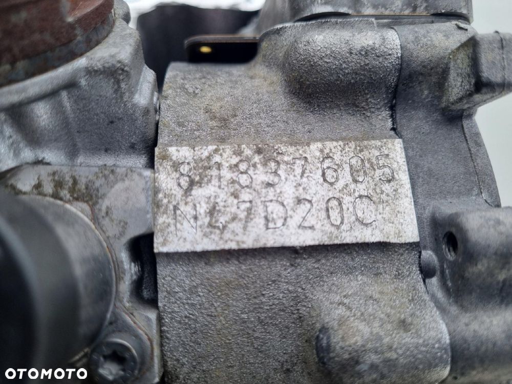 SILNIK PO PRZEGLĄDZIE BMW E81 E87 E88 2.0 D DIESEL nowy rozrząd N47D20C - 2