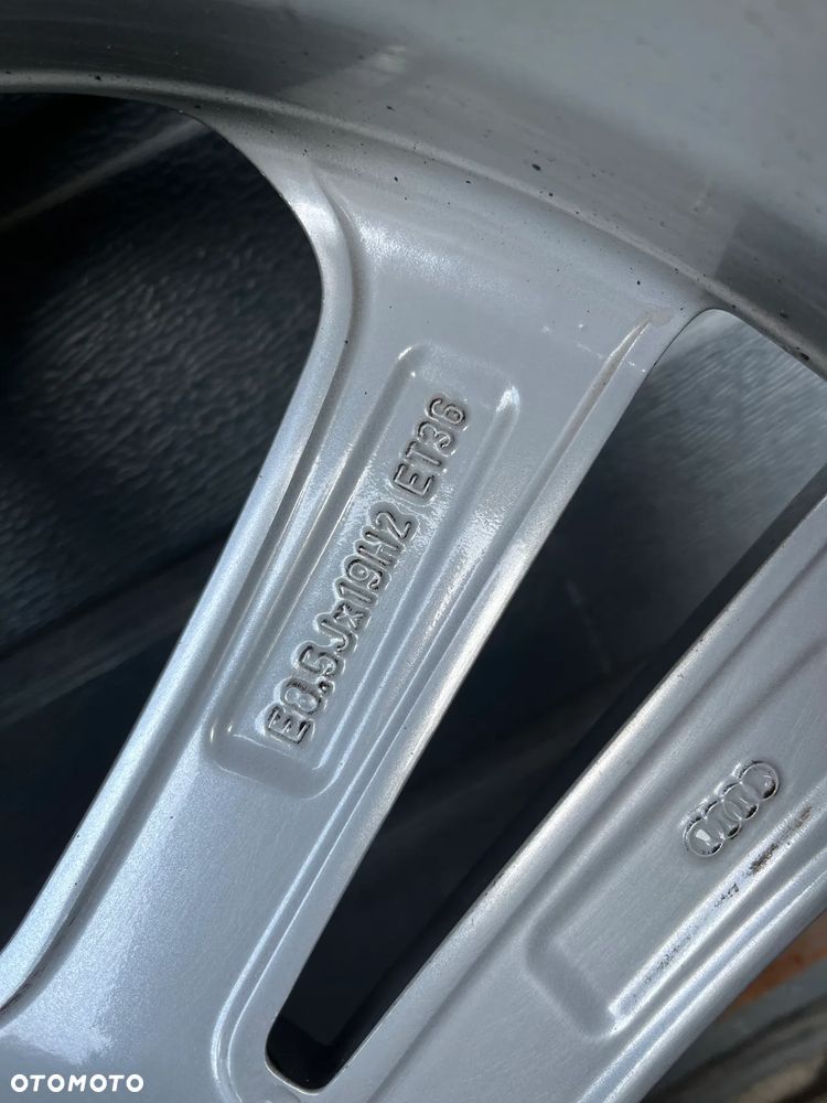 KOMPLET FELG FELGI 5X112 19 8,5JX19 ET 36 8U0601025 AD AUDI Q3 255 40 19 2024R - 12