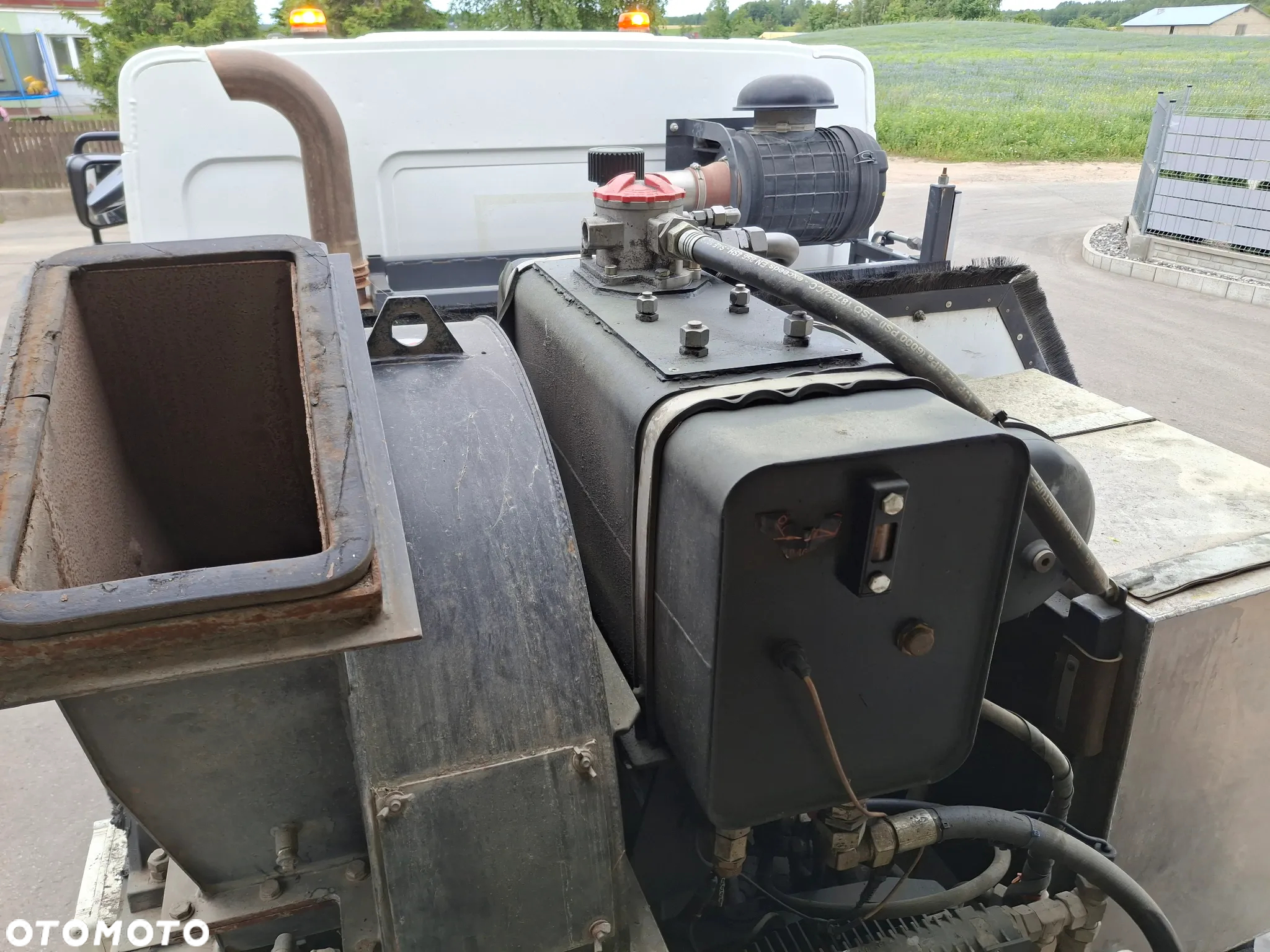Renault D16 Midlum Zamiatarka SEMAT Zoeller FAUN Karcher Listwy Wysokiego Ciśnienia Szczotki L/R Rura Do Liści 2017r EURO 6 - 27