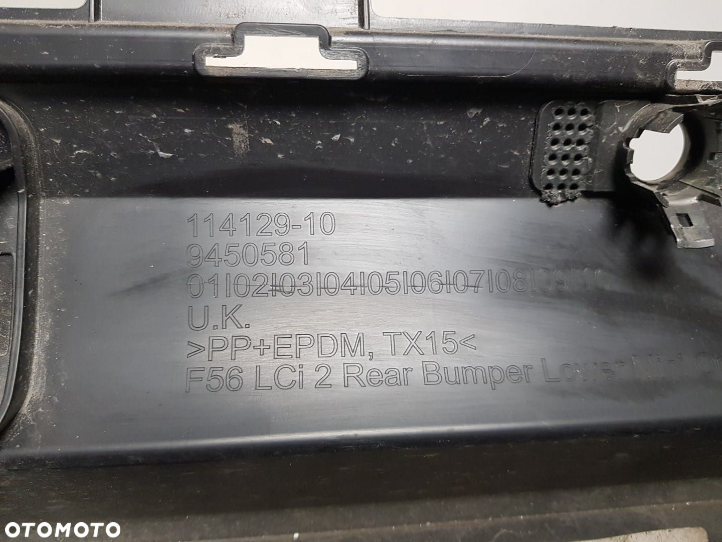 SPOILER ZDERZAK TYŁ TYLNY MINI COOPER   F56 LIFT LCI 20-24 - 4