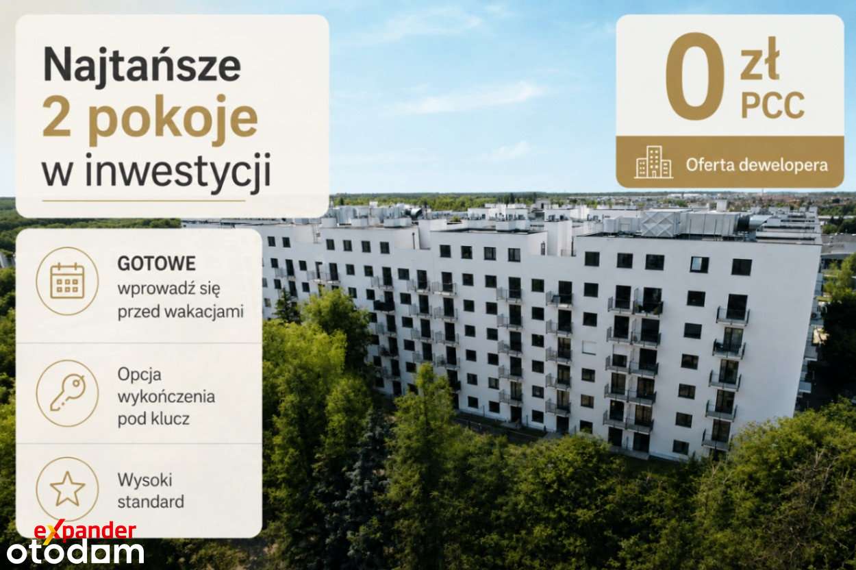Gotowe | Najtańsze 2 pokoje