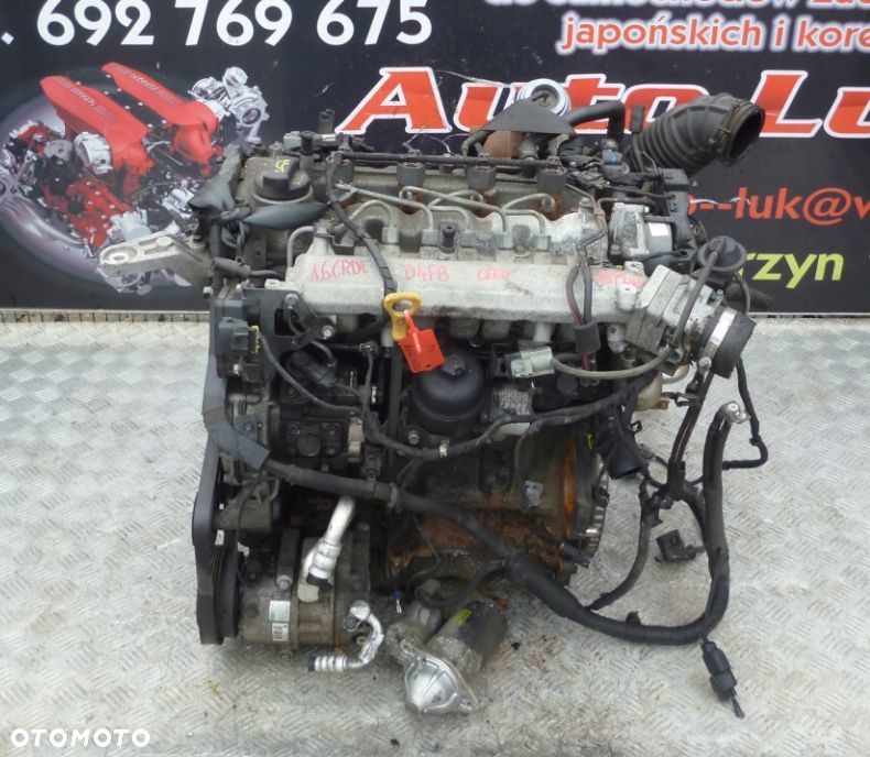 SILNIK KOMPLETNY KIA CEED HYUNDAI I30 1.6 CRDI D4FB 167 TYS - 1