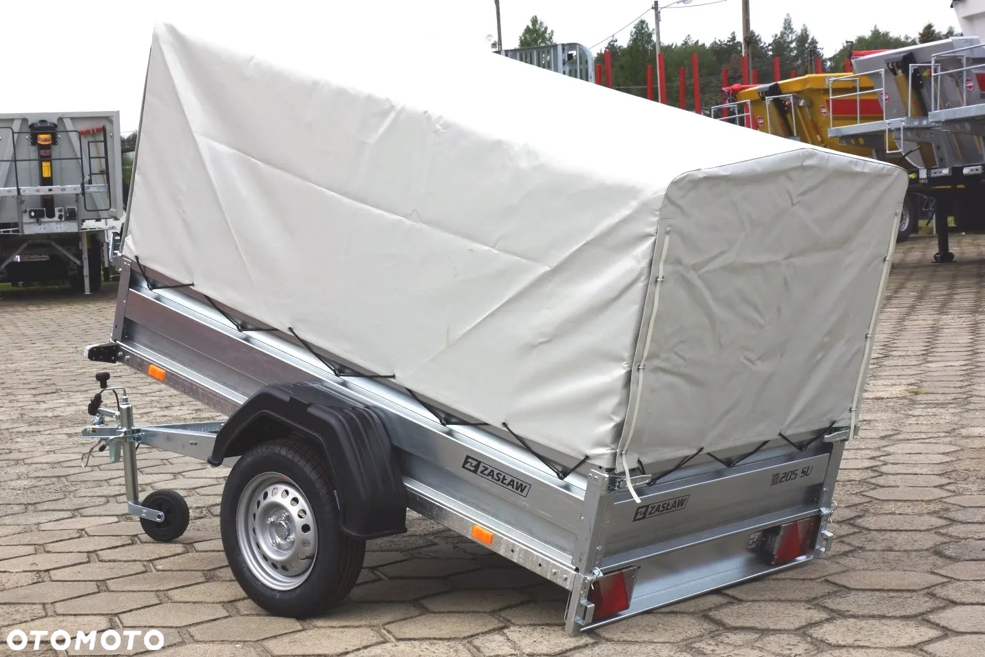 Zaslaw 1 oś, przyczepa na prawko B Ład 600 KG ! - 5