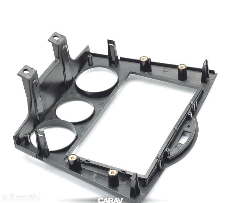 MOLDURA ADAPTADOR PRETO BRILHANTE PARA RADIO 2-DIN PARA MAZDA RX-8 03-08 AIRE ACONDICIONADO MANUAL - 3