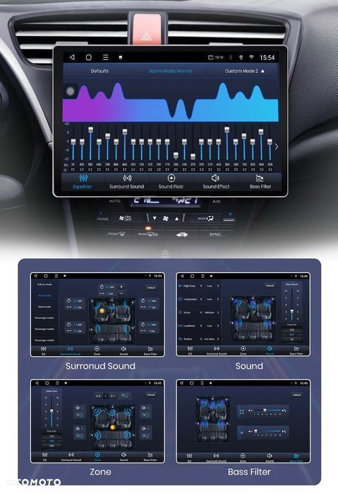 Honda Civic 9 2012-2017 – Radio Android 10.33" CarPlay - 6
