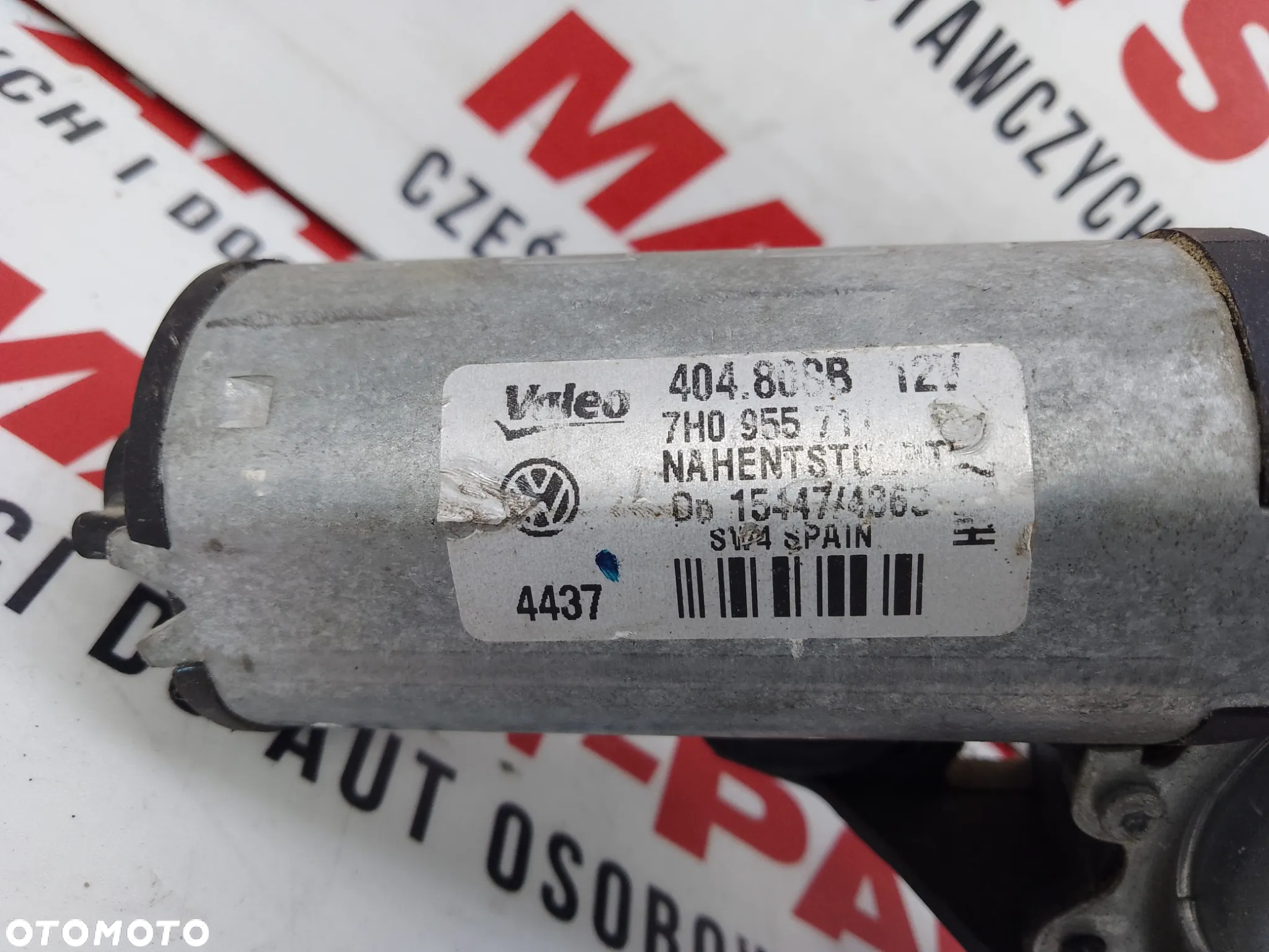 Silniczek Wycieraczki Tylny Tył Klapy Vw Transporter T5 7H0955711 - 3