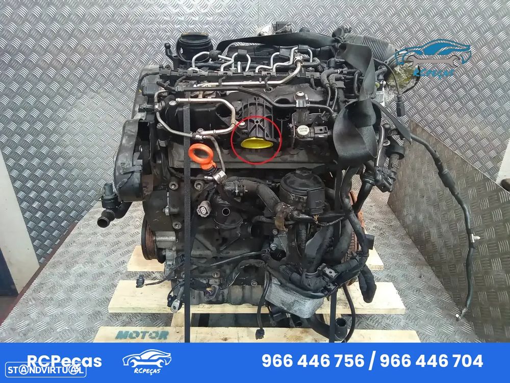 .Motor completo VW Volkswagen CBA 2.0 TDI 16V 140cv CBD Bosch - 1