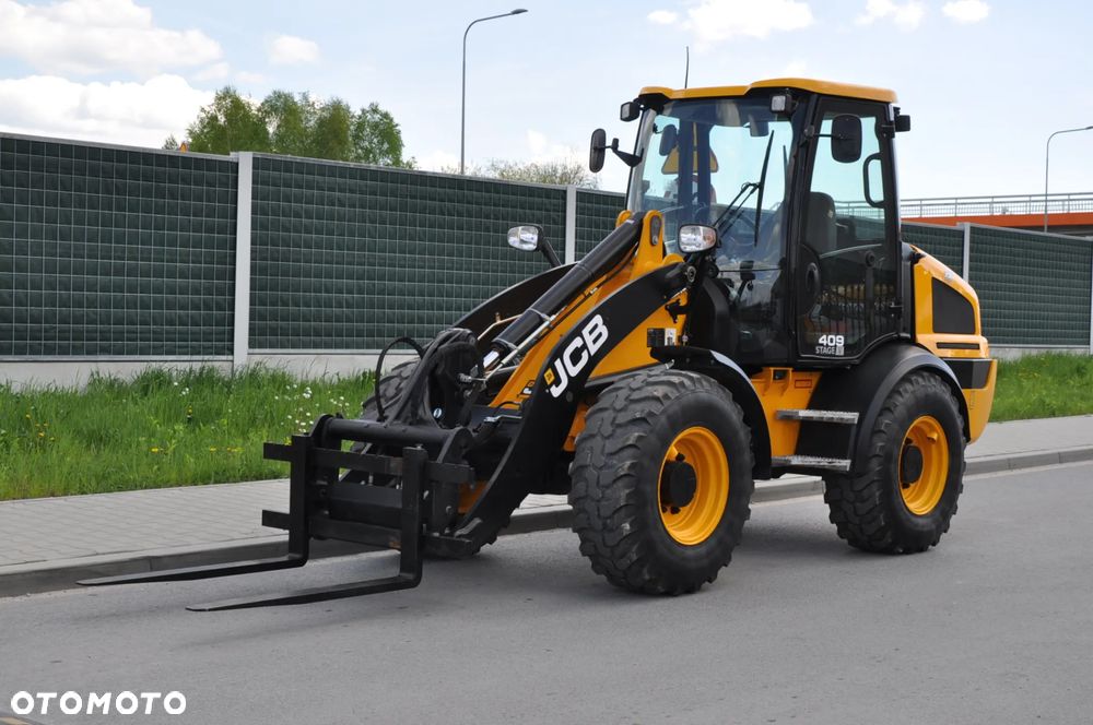 JCB WLS 409 SV MAŁO MTG 359 WIDŁY DO PALET KRAJOWA I WŁAŚCICIEL DOSTĘPNA OD RĘKI - 2