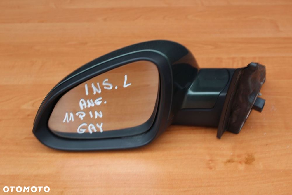 LUSTERKO ZEWNĘTRZNE LEWE OPEL INSIGNIA A Z30K GAY 11 PINÓW - 1