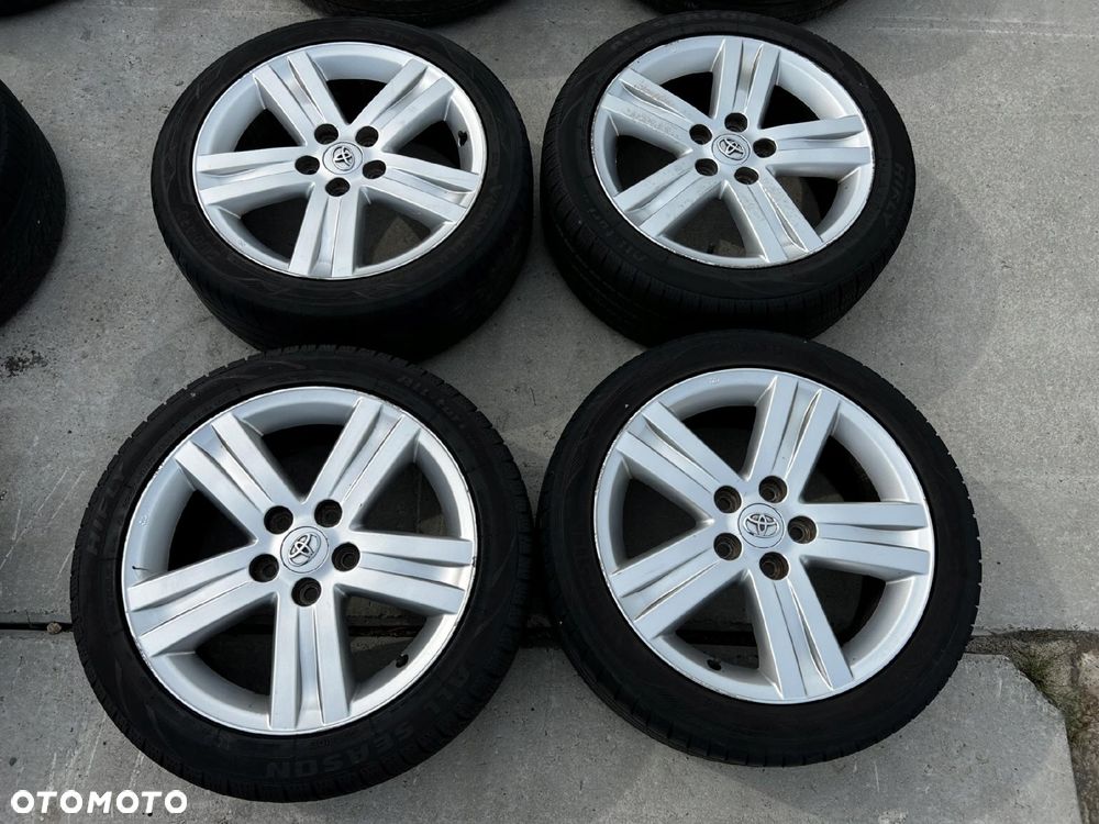 KOŁA FELGI OPONY CAŁOROCZNE LETNIE TOYOTA AURIS COROLLA 225/45 R17 - 1