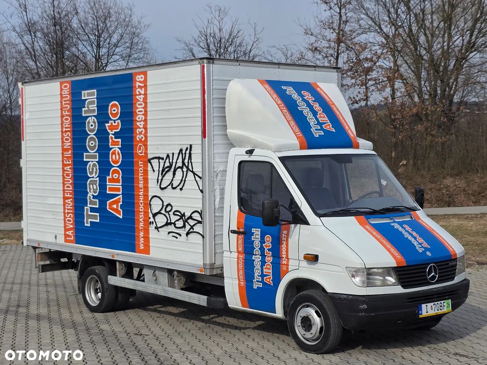 Mercedes-Benz Sprinter 412 D Kontener 4.50 M ! Klima ! Bez Korozji  ! Z Włoch ! Super Stan  ! - 2