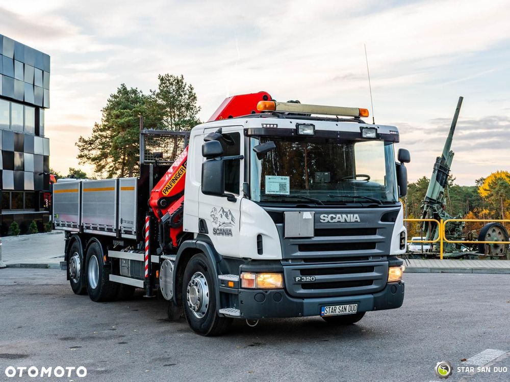 Scania P320 6x2 PALFINGER PK 20002 HDS Żuraw Wywrotka - 12