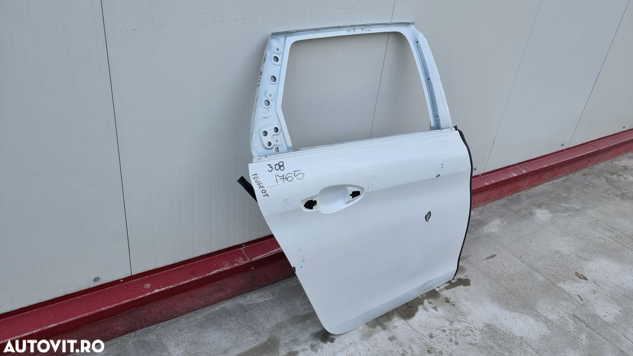 Usa dreapta spate Peugeot 308 Kombi, 2013, 2014, 2015, 2016, 2017, 2018, 2019, 2020. - 6