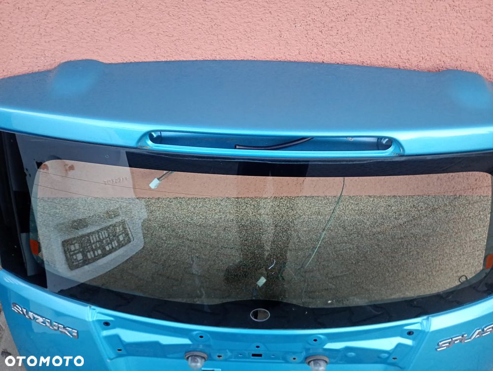 SUZUKI SPLASH ZKC klapa tylna bagażnika tył szyba - 4