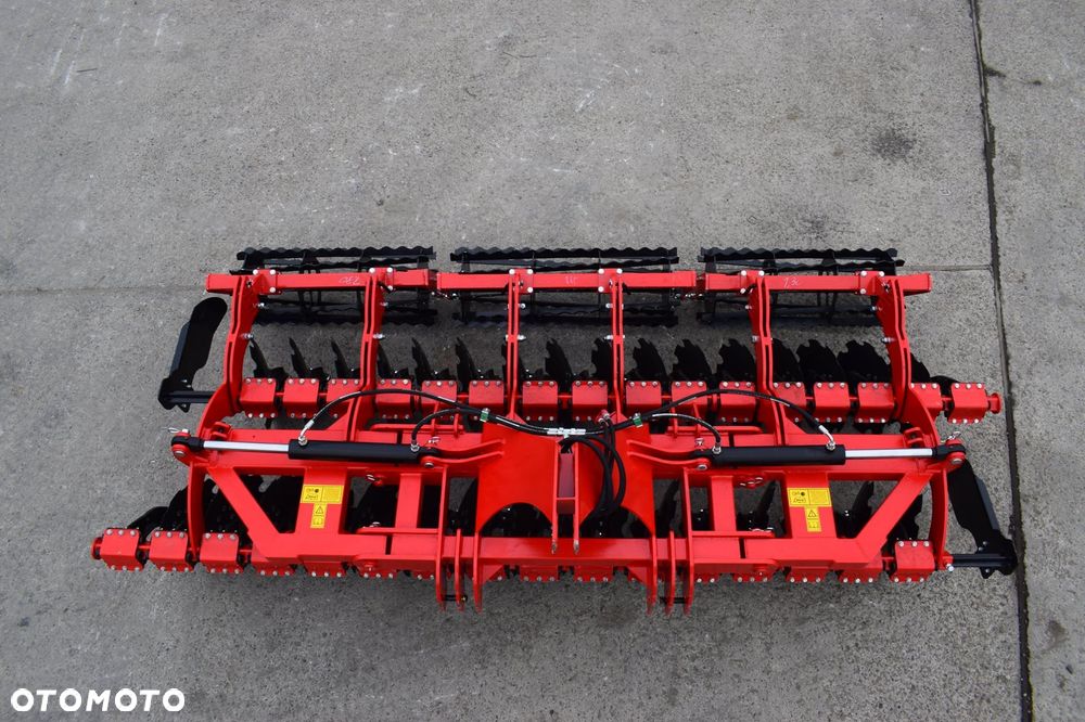 Brona talerzowa hydrauliczna Cieżka Hydraulicznie Składana talerzówka STRUMYK 2 SIŁOWNIKI - 6