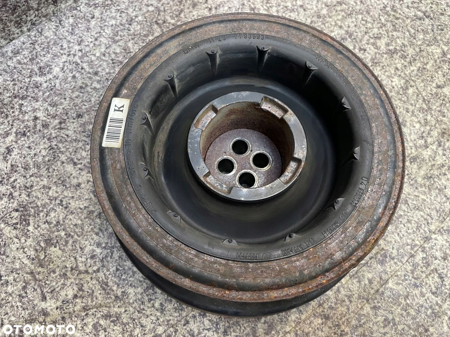 Kolo pasowe walu drgan sruby 3.0 D 3.5 D M57 BMW X3 E83 X5 E70 E71 E92 E63 - 2