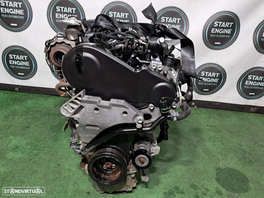 Motor 2.0 TDI CFF ou CFFB VW Passat Audi 3 8P Vw Scirocco Tiguan Audi Q3 Touran - 2