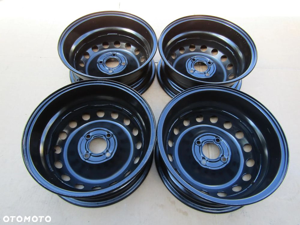 4x Felgi Stalowe 14 Renault Kangoo Thalia Clio II Campus Twingo I Nissan Micra K12 K13 5,5 j 4x100 ET36 / ORYGINALNE - 15