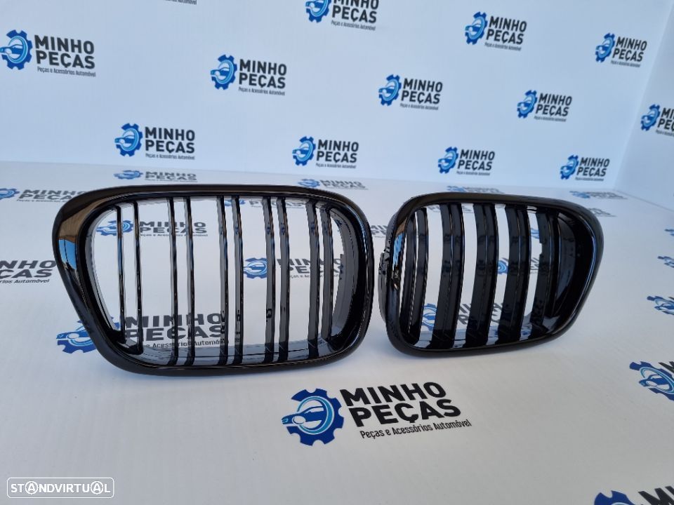 Grelhas Frontais BMW (E39) Dupla Lâmina - 3