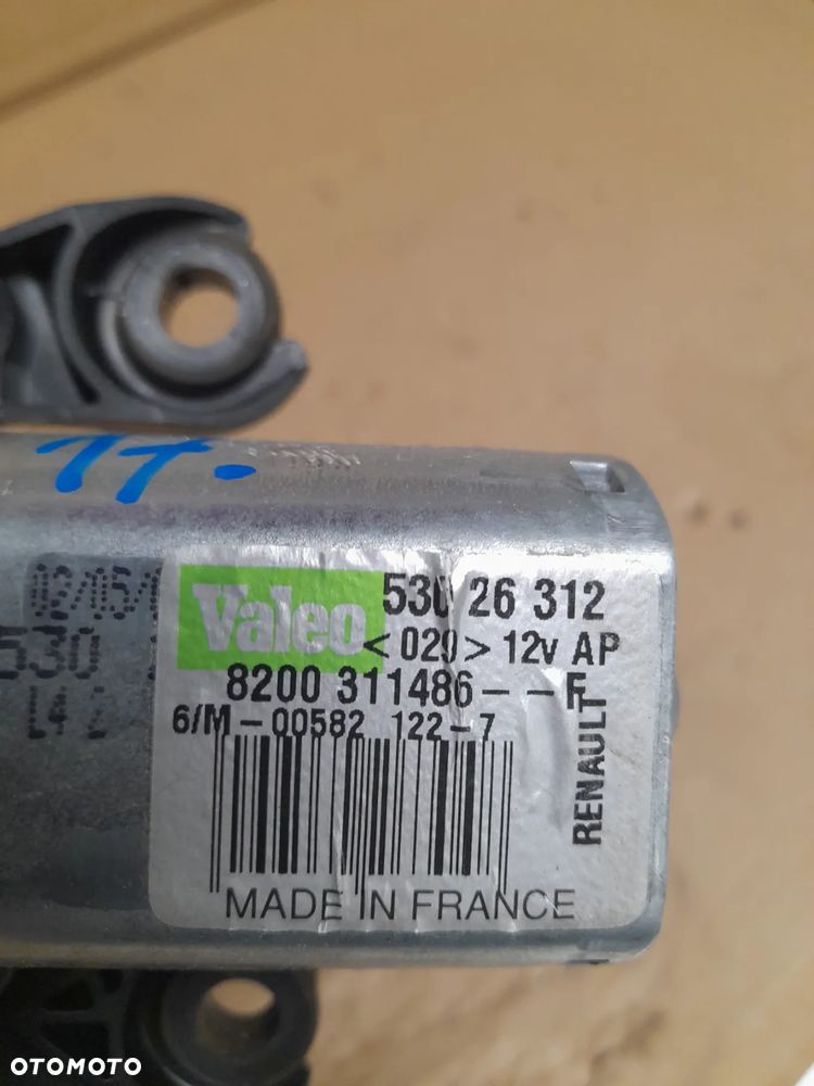 SILNICZEK WYCIERACZKI TYŁ RENAULT CLIO III nr 53026312 - 2