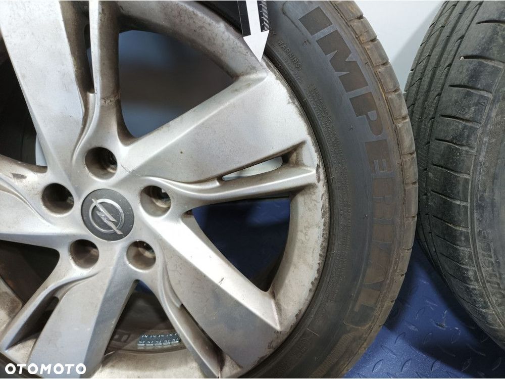 OPEL ASTRA J FELGI ALUMINIOWE Z OPONAMI 13367272 225/50 R17 5X115 - 6