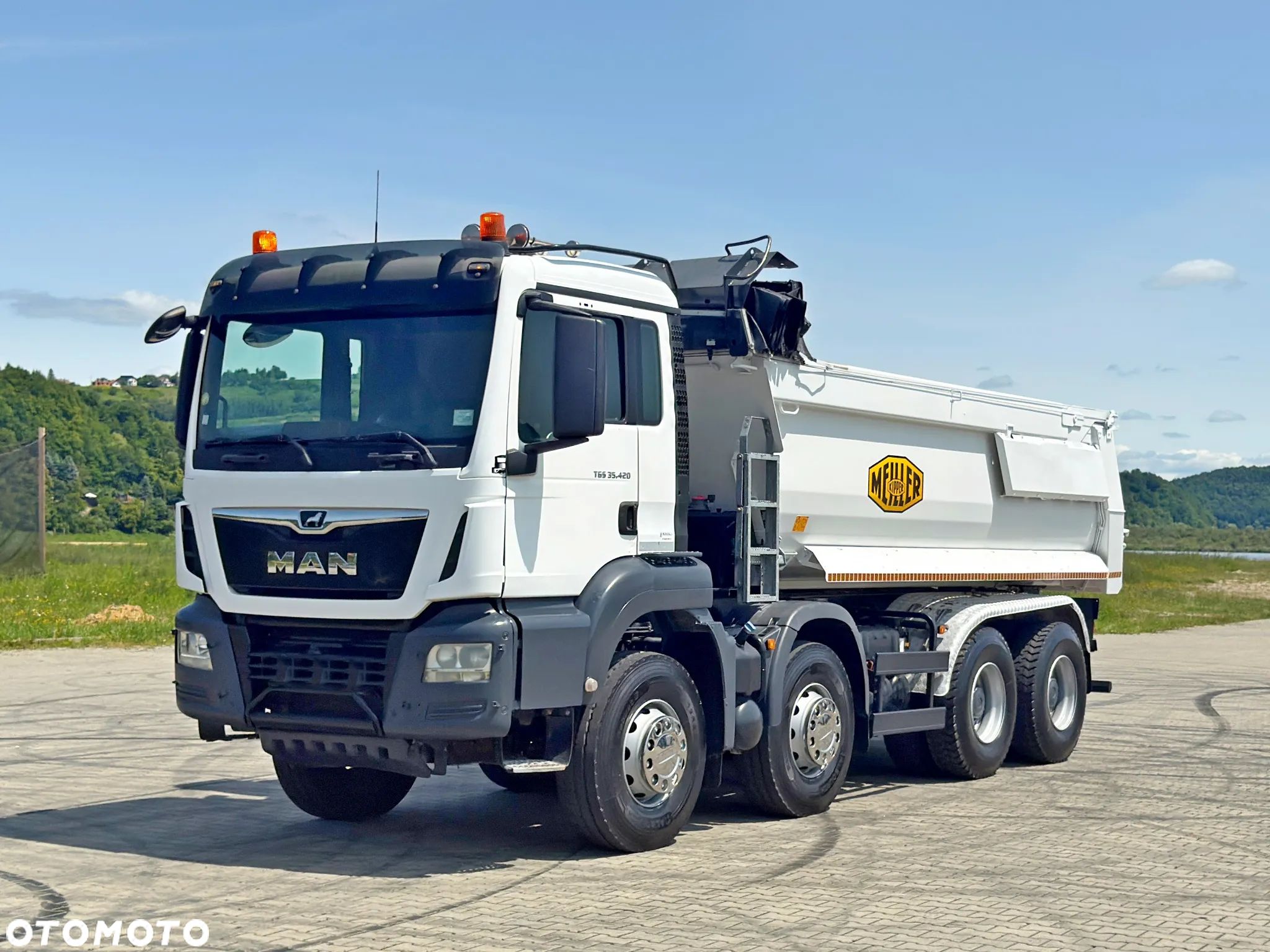 MAN TGS 35.420 * WYWROTKA * 8x4 * STAN BDB - 1