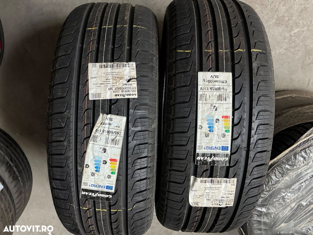 Vând 2 anvelope 265/60/18 goodyear de vară noi - 1