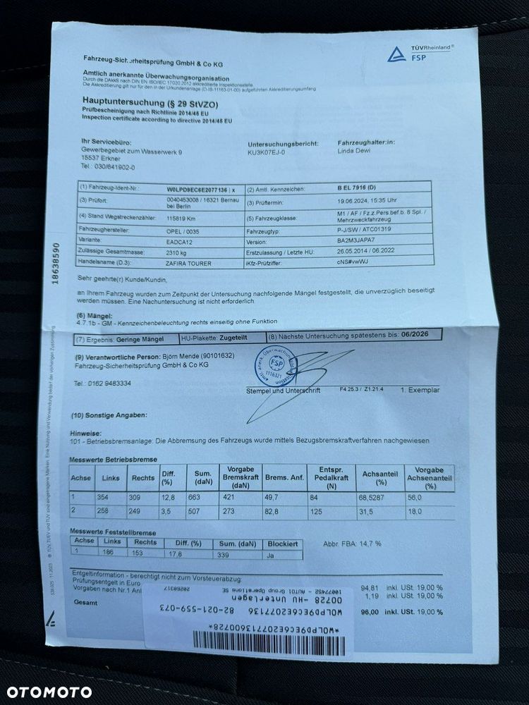 Opel Zafira 1.4 Turbo Edition - 30