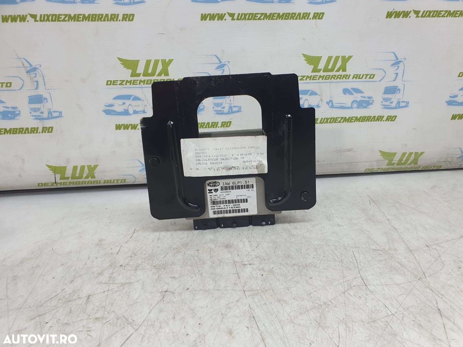 Calculator motor 9654792980 2.0 benzina RFJ Citroen C5 1 - 1