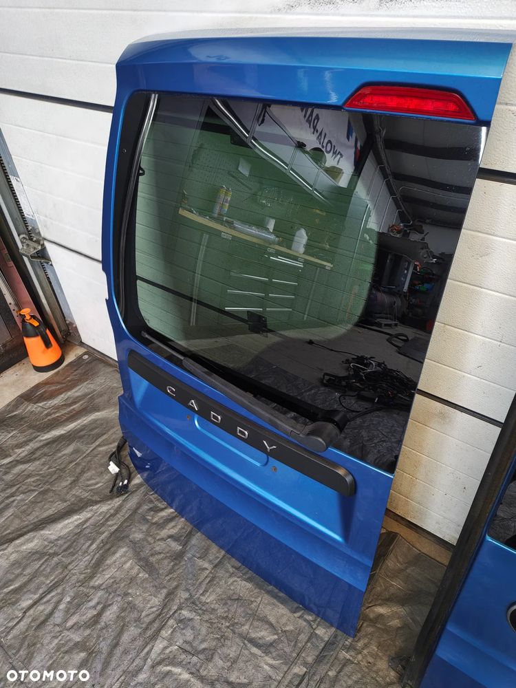 VW CADDY V 2K7 drzwi lewy tył LW5M do założenia w kolor OSOBOWY - 3