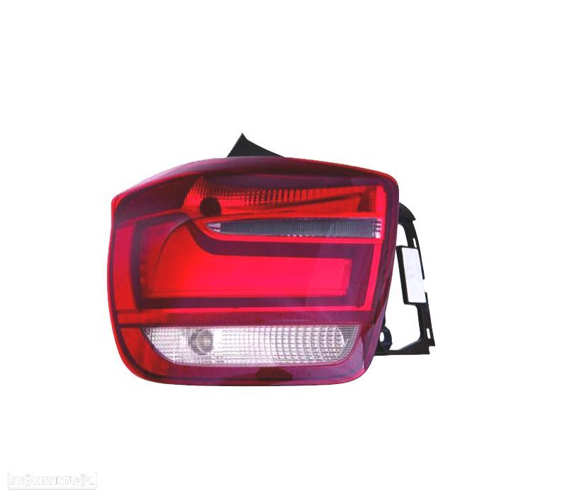 FAROLIN ESQ BMW F20 F21 10-14 BRANCA LED VERMELHO - 1