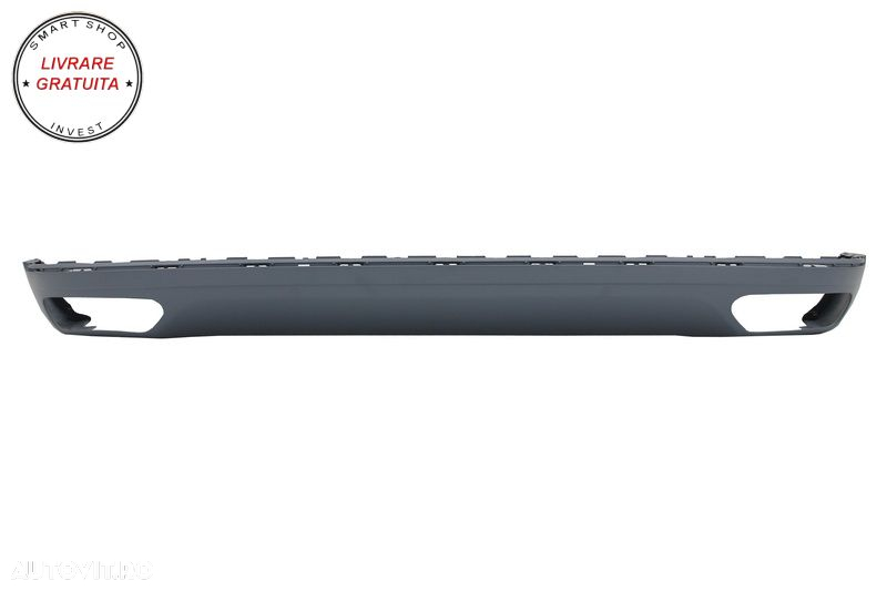 Difusor bara spate cu Ornamente tobe AUDI A8 D4 (2010-2014) W12 Design- livrare gratuita - 2