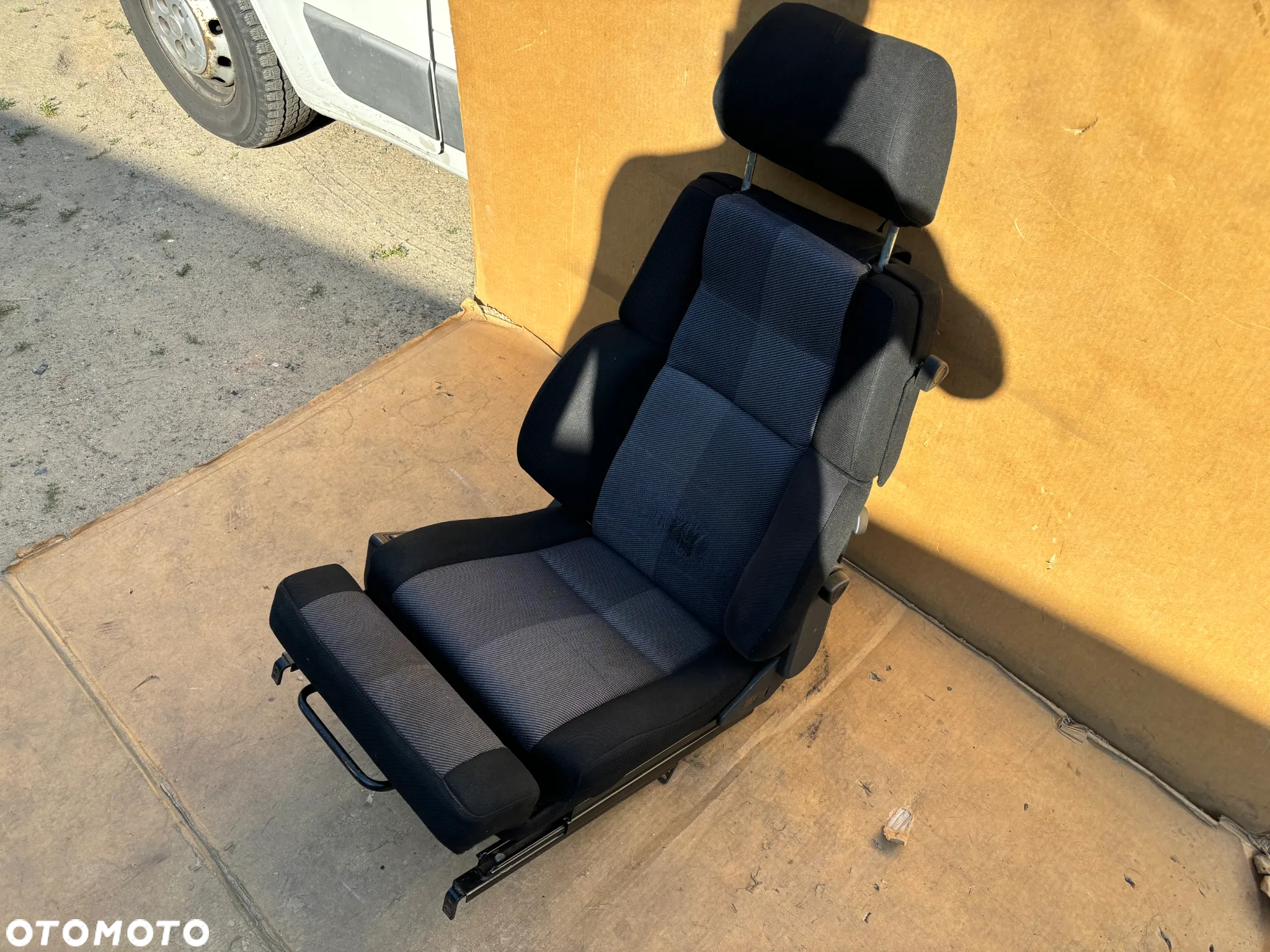 Fotel Recaro Kierowcy Lewy Przedni Elektryczny Mercedes VW BMW Audi Składany - 4