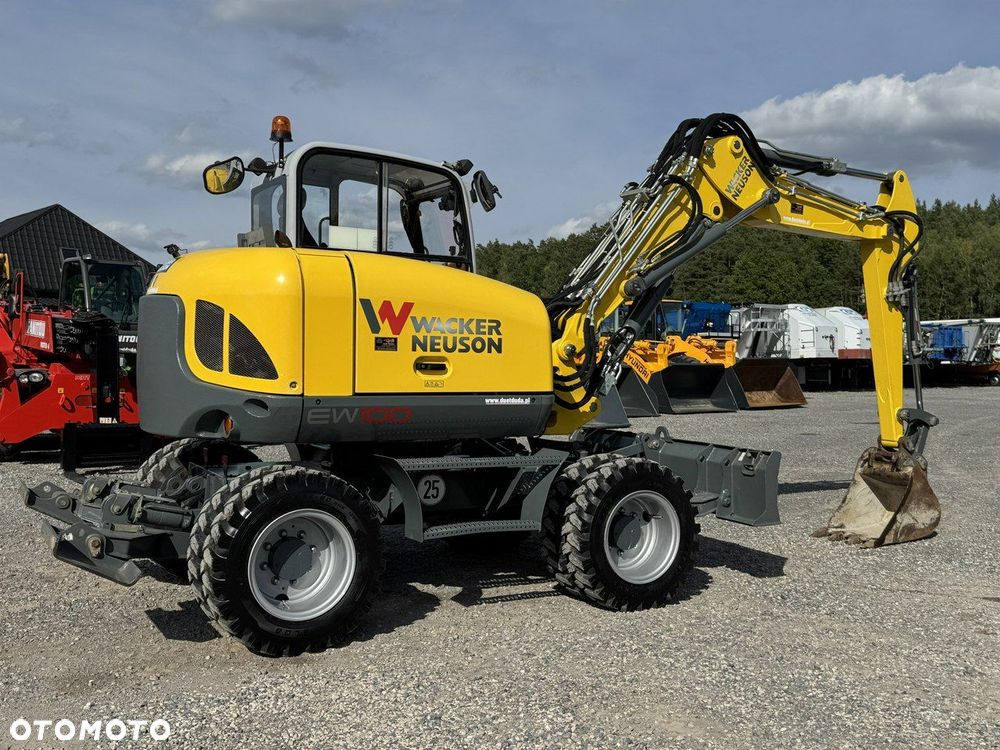 Wacker Neuson Neuson EW100 Pług + Podpory 10 ton Szybkozłącze Klimatyzacja - 15