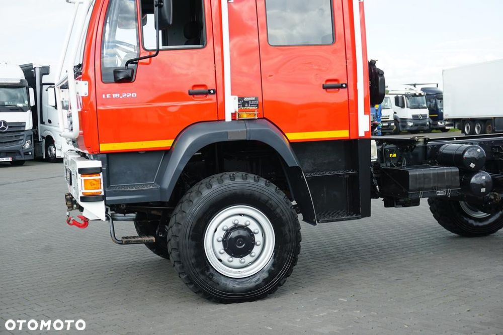 MAN / LE 220 / 4 X 4 / DOKA / DO ZABUDOWY / KAMPER - 31