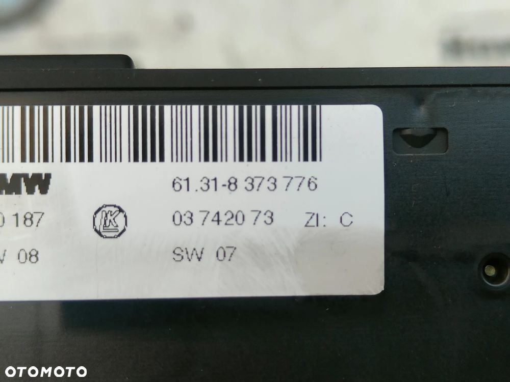 BMW E39 Panel PDC DSC podgrzewania foteli 8373776 - 3