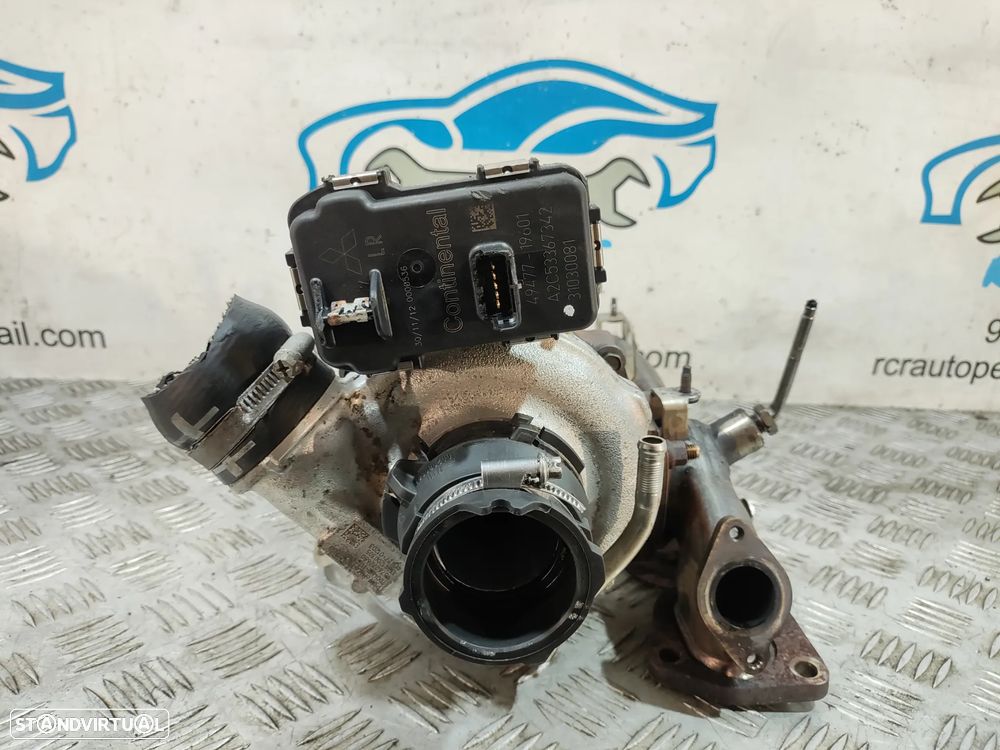 Turbo Jaguar XF X250 2.2D 150cv 224DT TD04L411TK3VG - 4